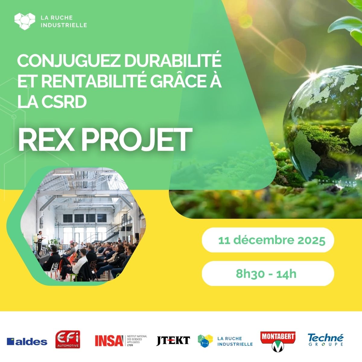 Projet Conjuguez durabilité et rentabilité grâce à la CSRD