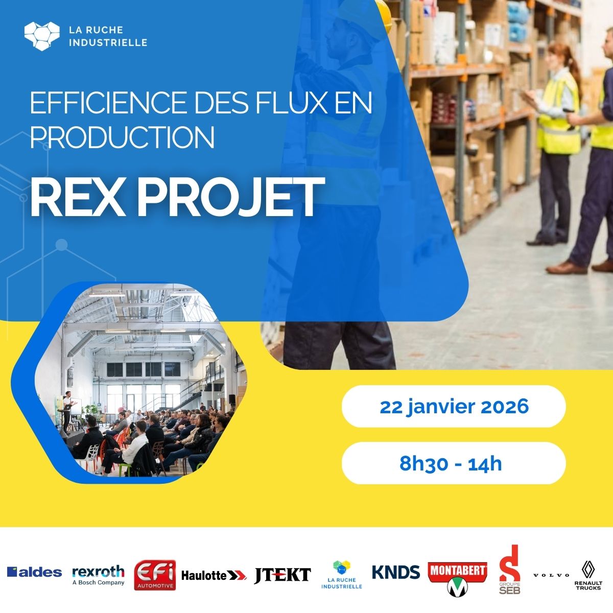 Efficience des flux en production