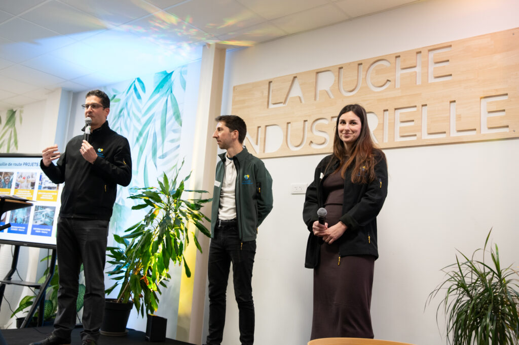 l'équipe projets de La Ruche Industrielle