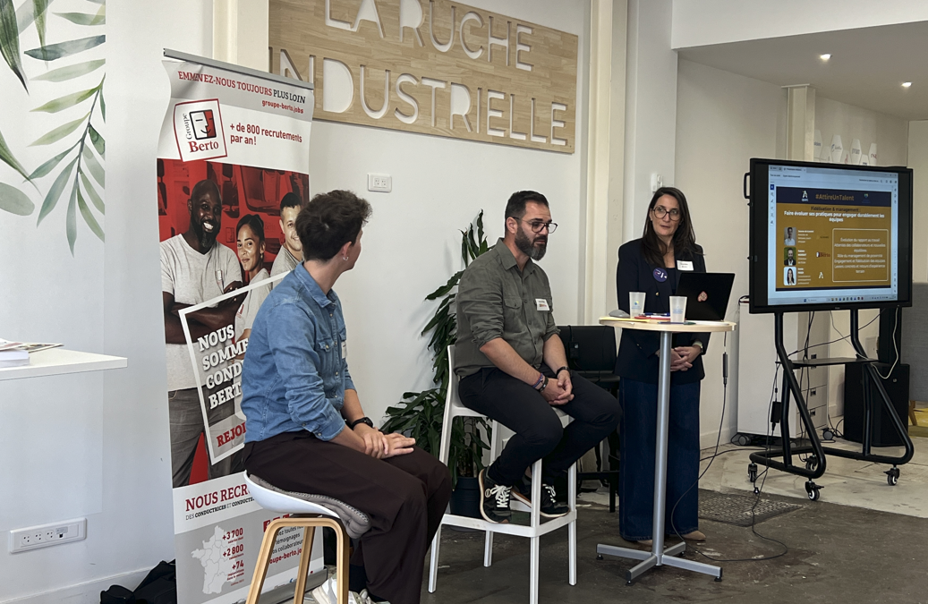 IA, engagement, transparence salariale : les entreprises viennent débattre de leurs enjeux RH à La Ruche Industrielle